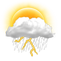 Orages épars