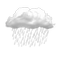 Ciel couvert dans l'après-midi avec probabilité de pluie.